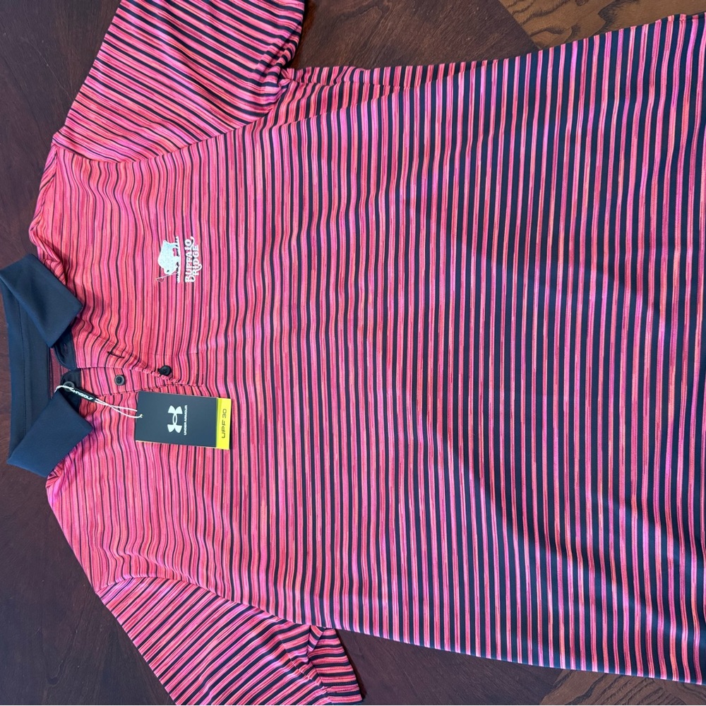 Under Armour Striped golf shirt